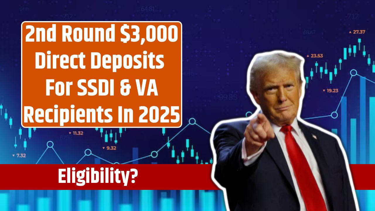 2nd Round $3,000 Direct Deposits For SSDI & VA Recipients In 2025