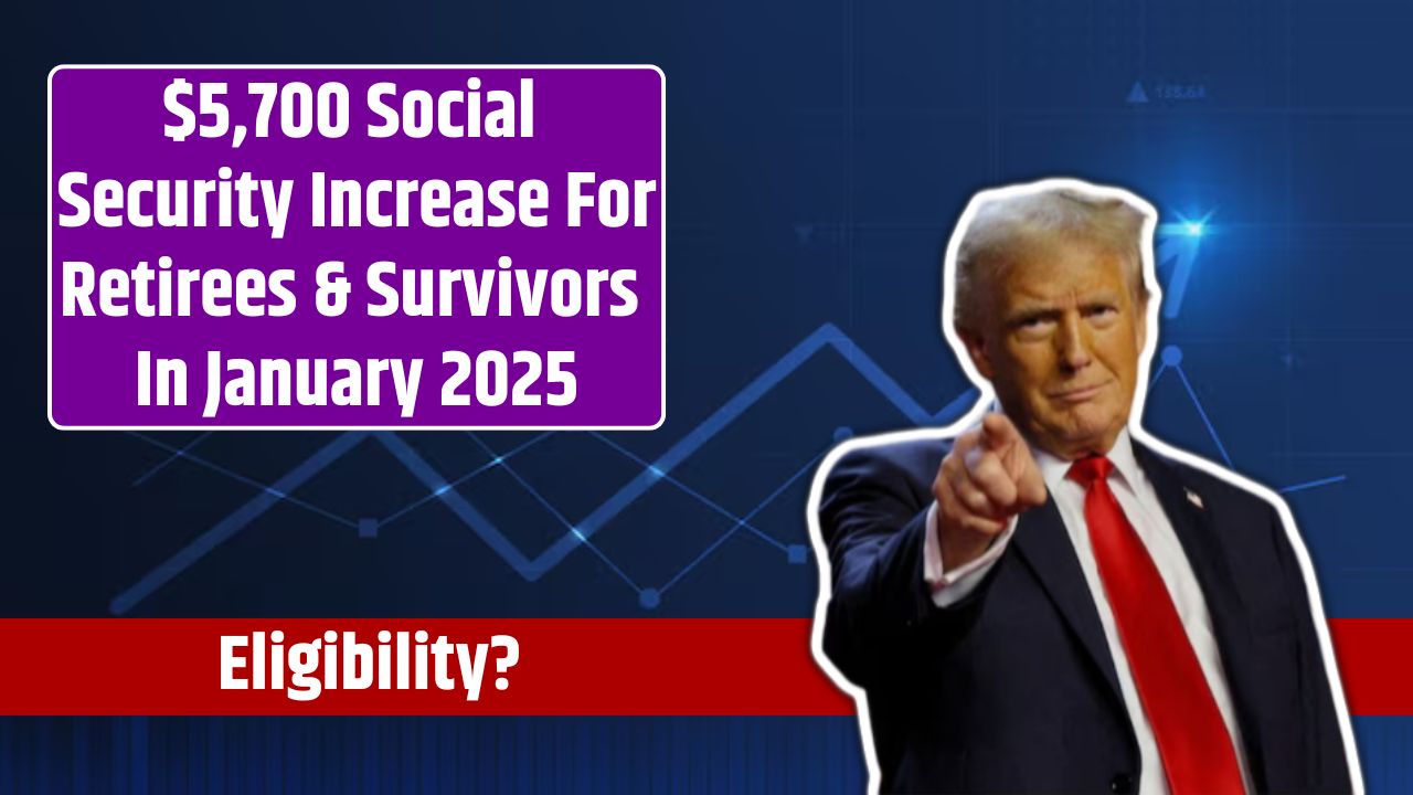 $5,700 Social Security Increase For Retirees & Survivors In January 2025