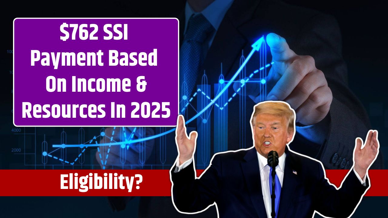 $762 SSI Payment Based On Income & Resources In 2025