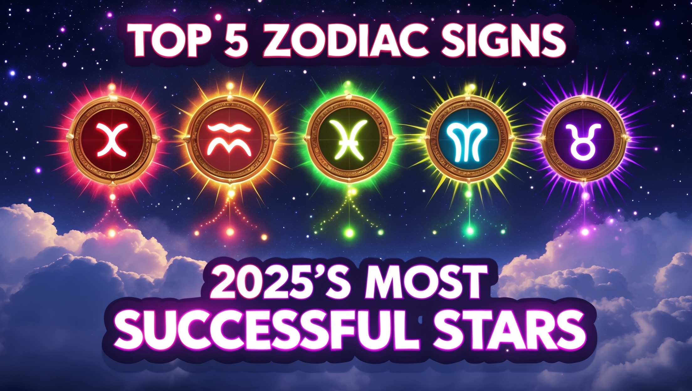 Top 3 Zodiac Signs Revealed: 2025’s Most Successful Stars