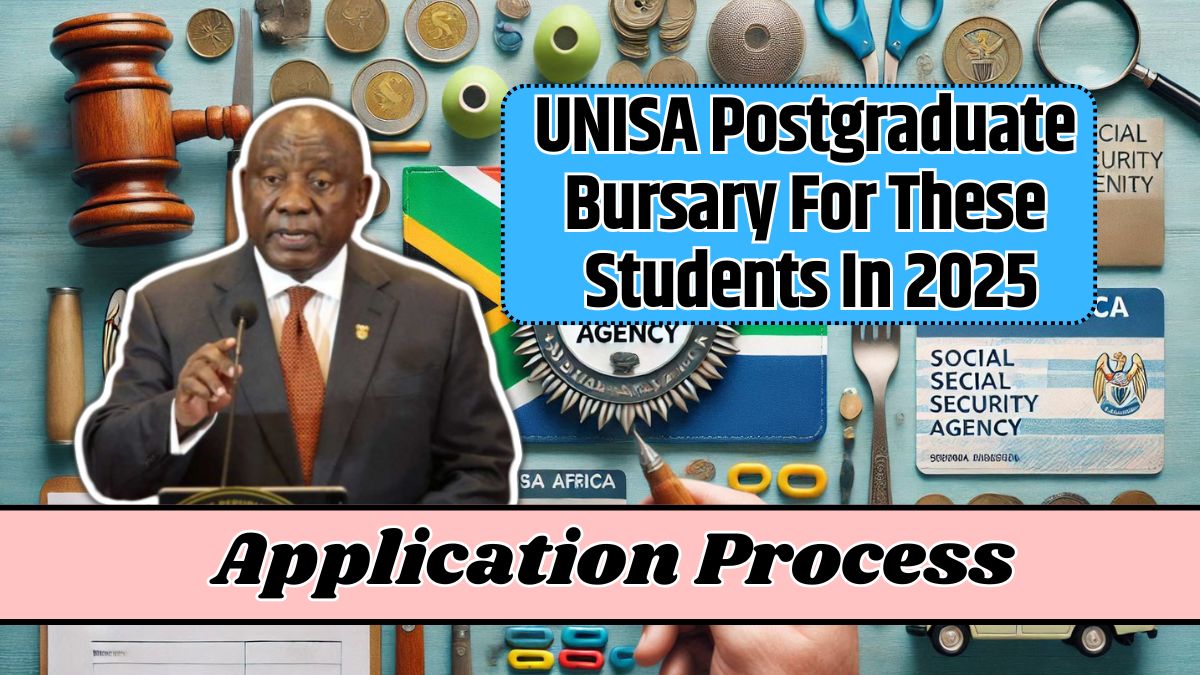 UNISA Postgraduate Bursary For These Students In 2025